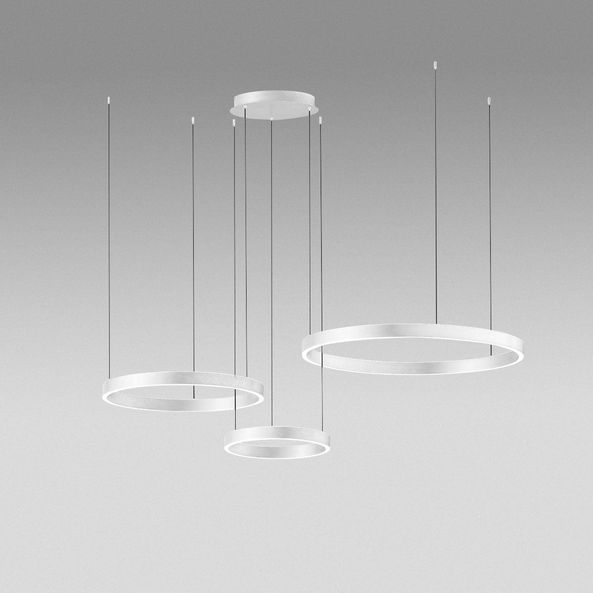 GEALUCE Montatura in alluminio satinato bianco-nero-oro. Diffusore in silicone bianco opale. LED CRISEIDE S/3D GEALUCE Montatura in alluminio satinato bianco-nero-oro. Diffusore in silicone bianco opale. LED CRISEIDE S/3D